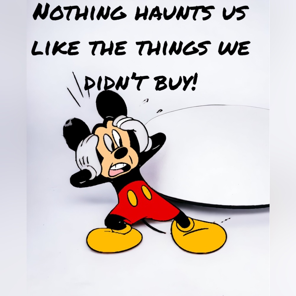 Nothing haunts us like the things we didn’t buy